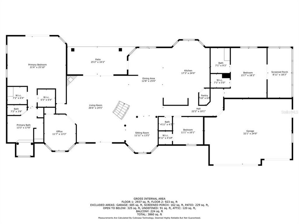 На продажу: $639,900 (3 спален, 3 ванн, 4209 Квадратных фут)