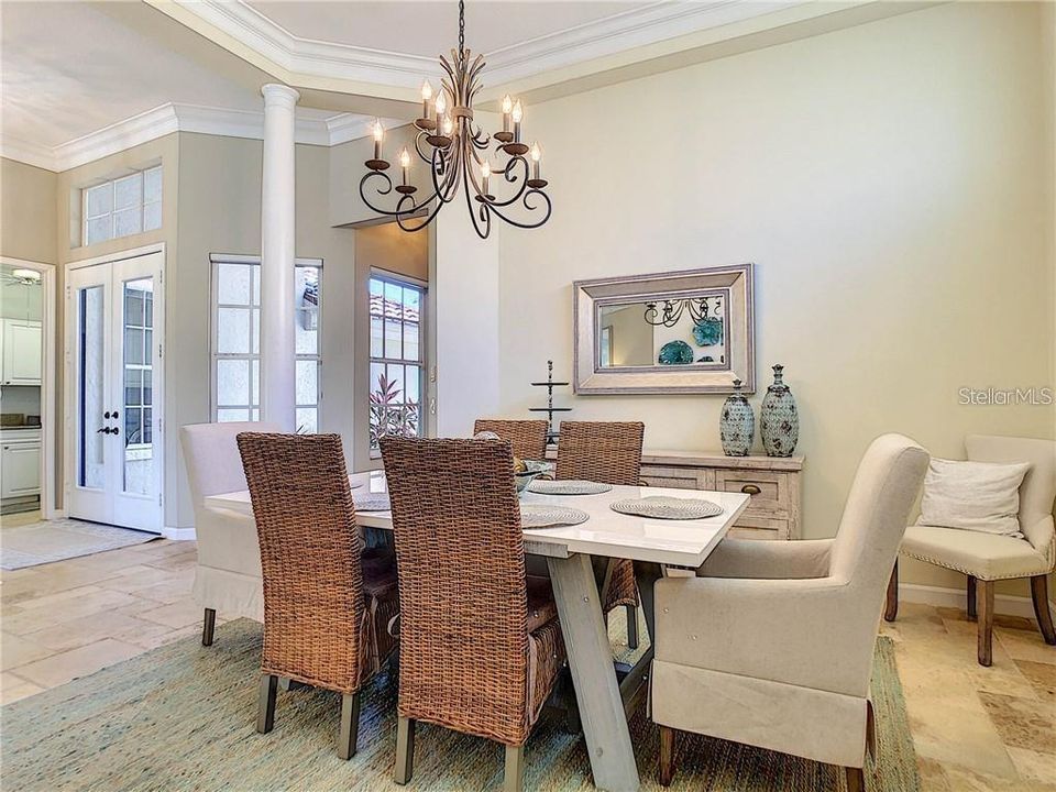 Formal dining room