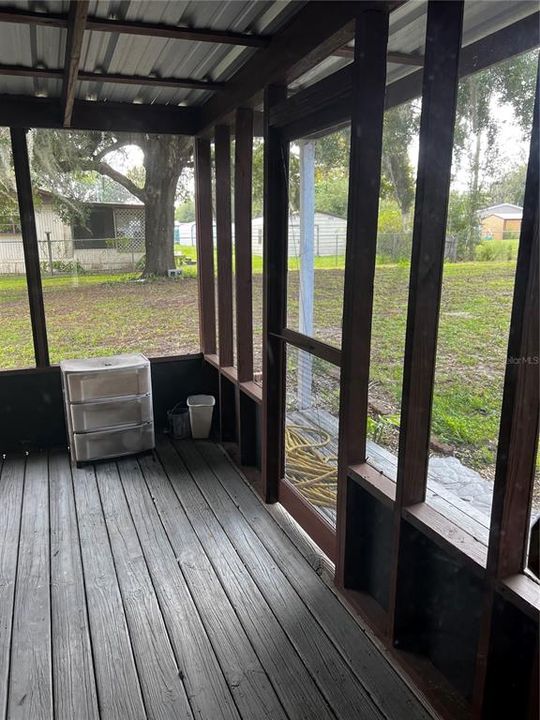 Screened In Porch