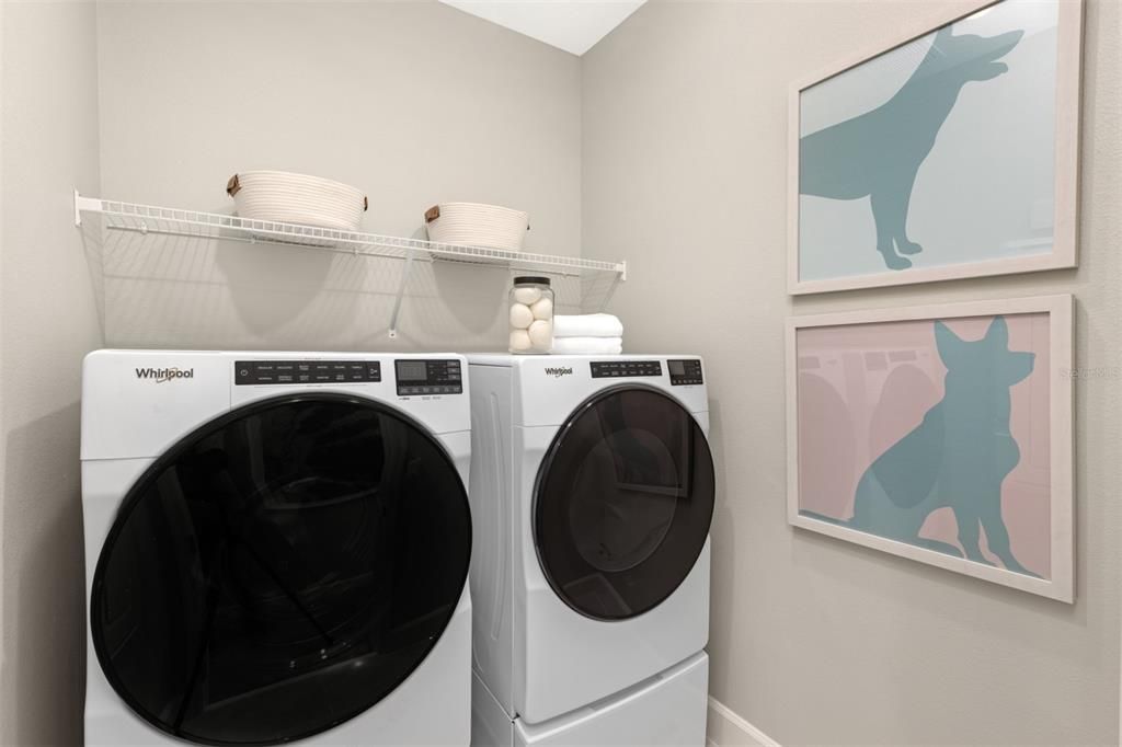Hayden Model Home Laundry Room