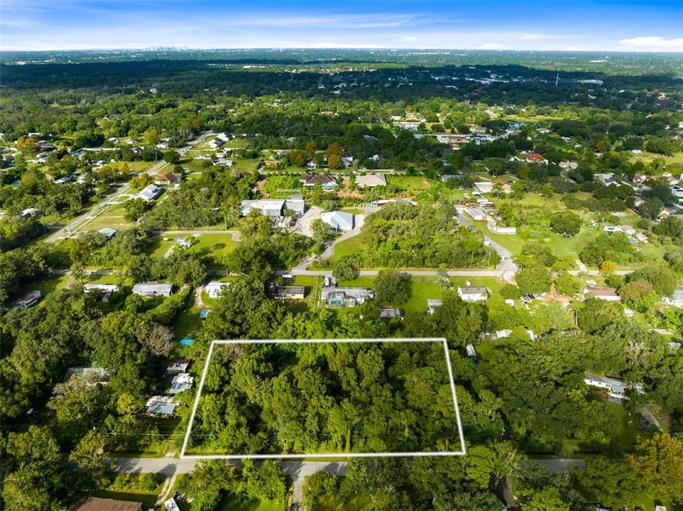 Zoned R-T-2, which can be a combination mobile home and single family dwelling district according to Orange County Zoning. Or take this entire oversized lot and build your DREAM HOME!