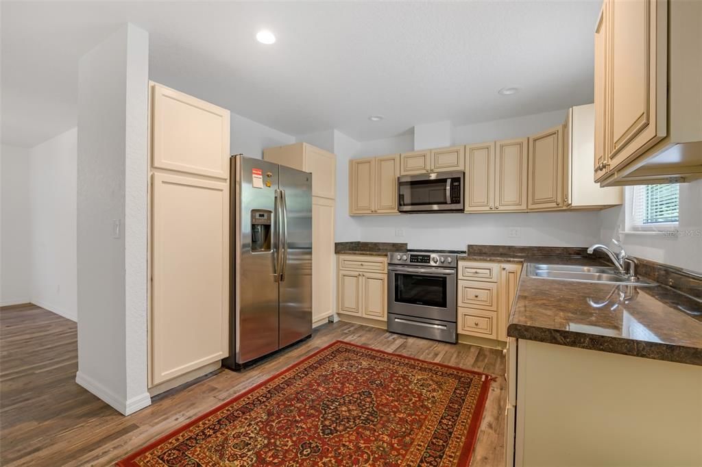 Laundry in Kitchen