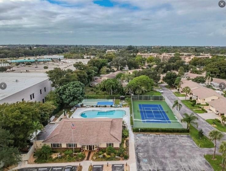 Aerial View Clubhouse