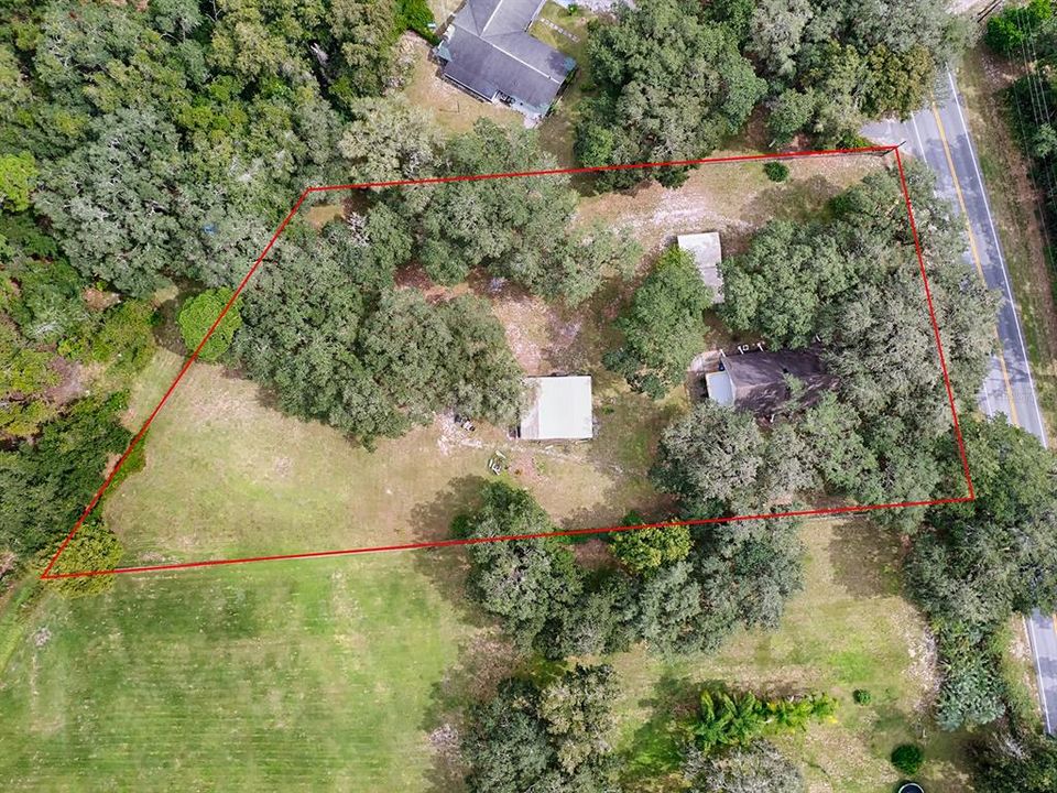 OVER 1.5 ACRES OF LAND!