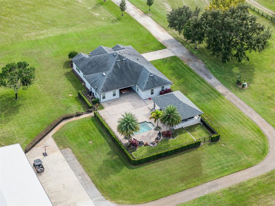 Rear View of the House