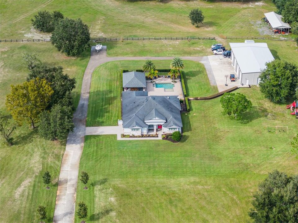 House, Summer Kitchen, Pool and Barn