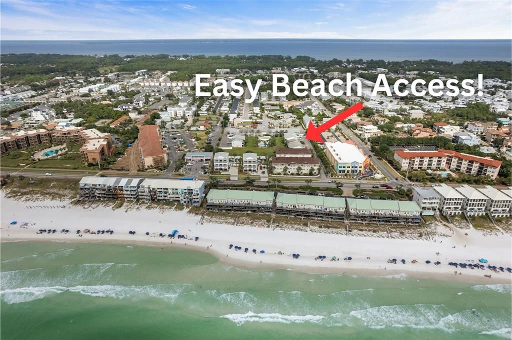 Easy Beach Access!