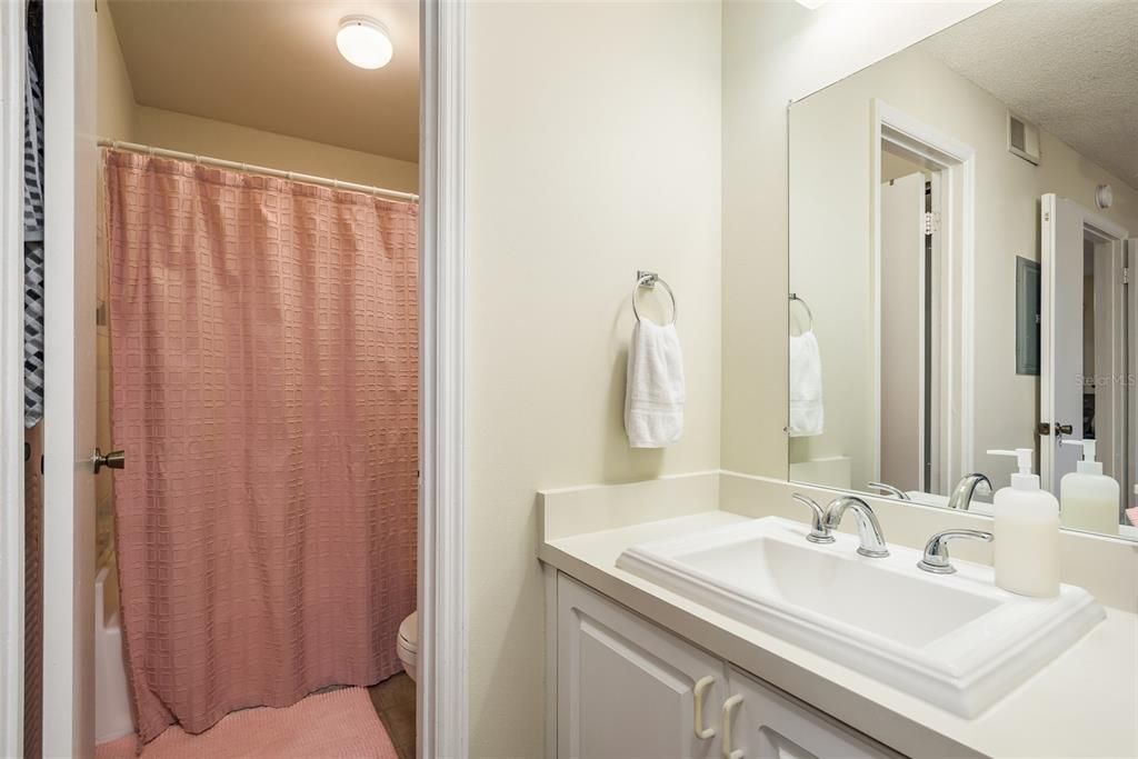 Vanity and Shower/Tub