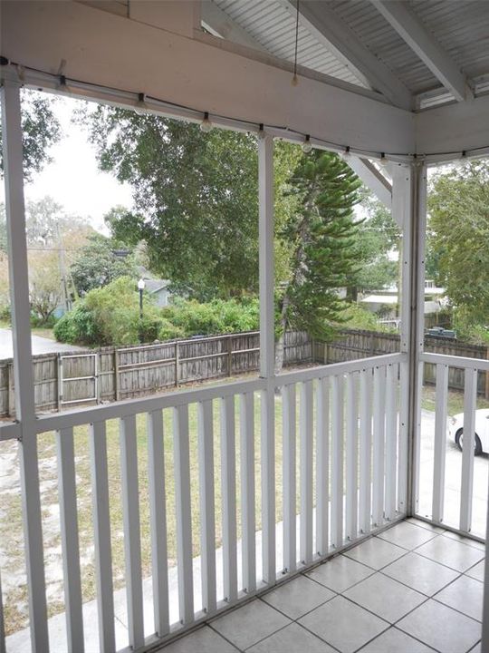 Balcony off of master bedroom 2