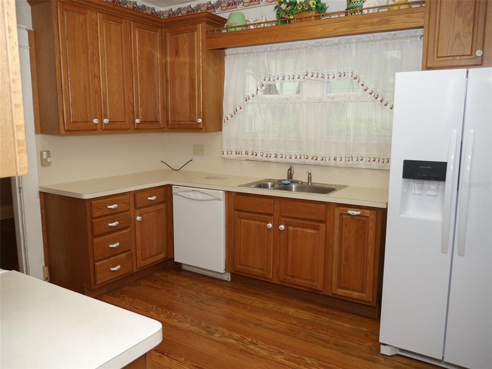 Solid wood cabinets