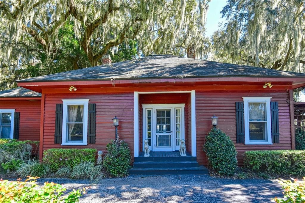 Front of main house