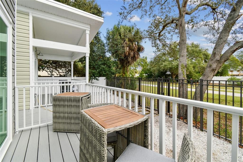 Lower Porch View