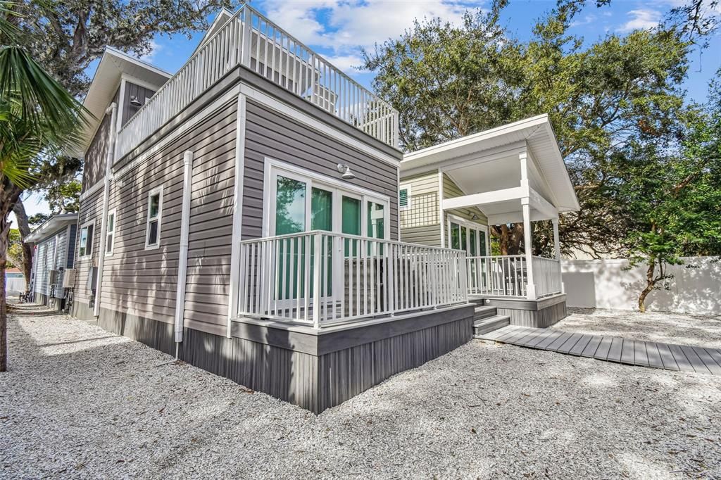 Exterior of Rustic Tiny Home