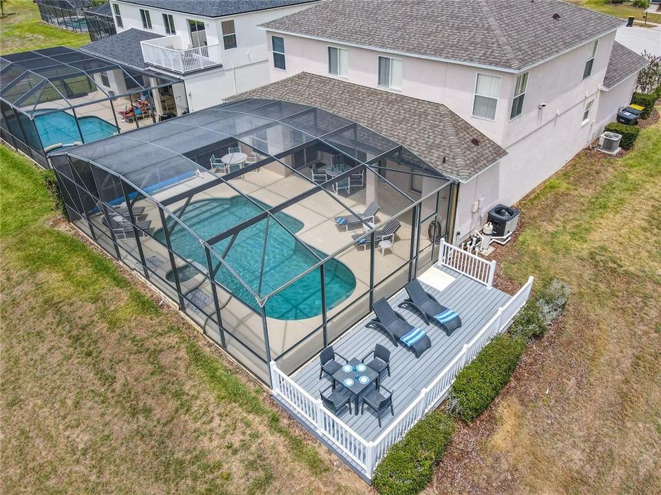 South facing pool overlooking the Sanctuary