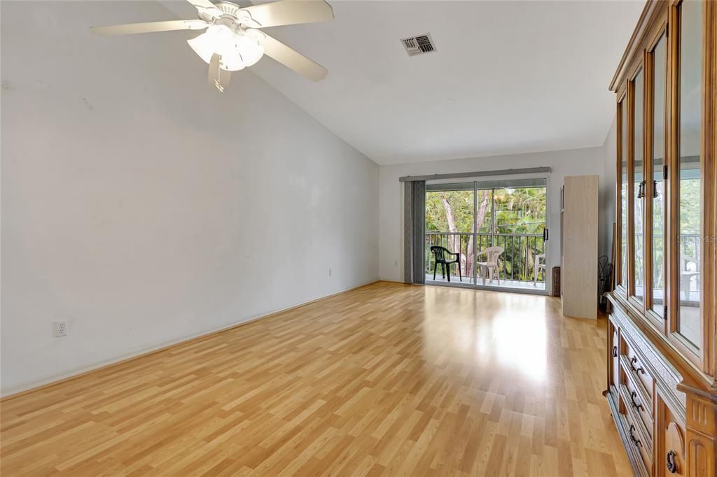 Expansive Living / Dining Space