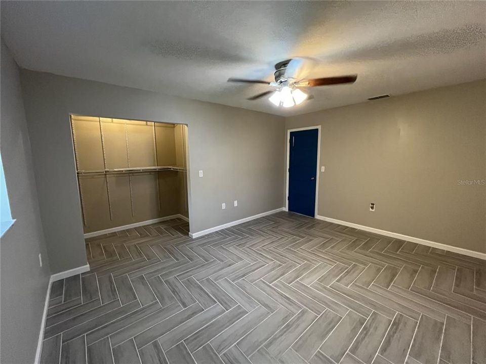 4th Bedroom with walk in closet