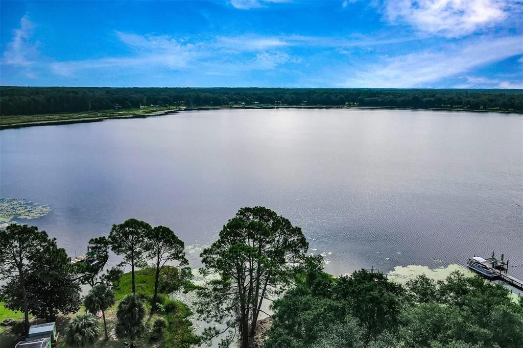 Aerial View of Lake Bream