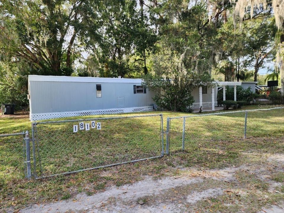 18102 Crooked Lane - This 2/2 with 780 square feet is on a corner lot.  Two new window units, refrigerator and range, septic replaced in 2012.  Fully fenced with a shed and washer/dryer hookups.  Currently leased.