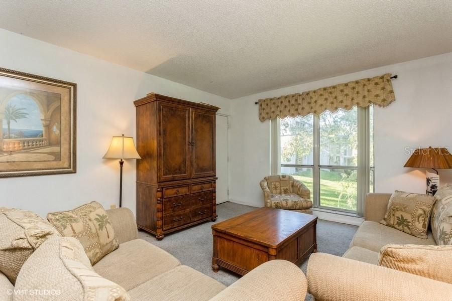 Living Room with beautiful lighting