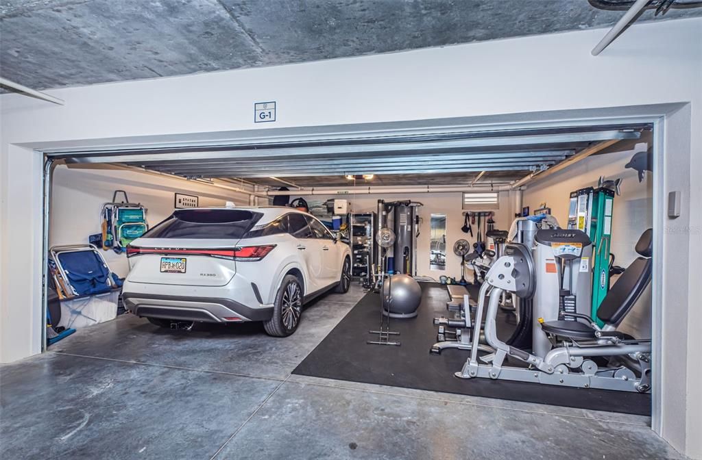 Oversized 2 Car Garage with Storage