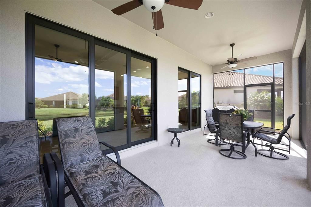 There is plenty of room to enlarge the Lanai and to add a built-in kitchen and a pool if you desire!