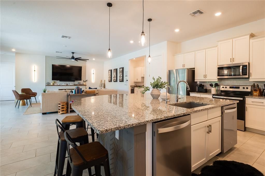 Oversized Kitchen Island