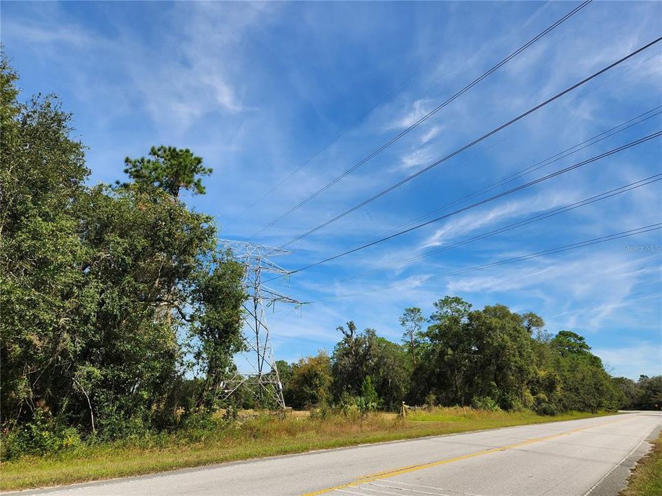 Paved Road Frontage