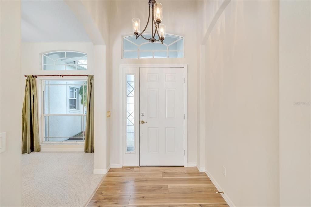 Foyer and entrance to Bonus Room