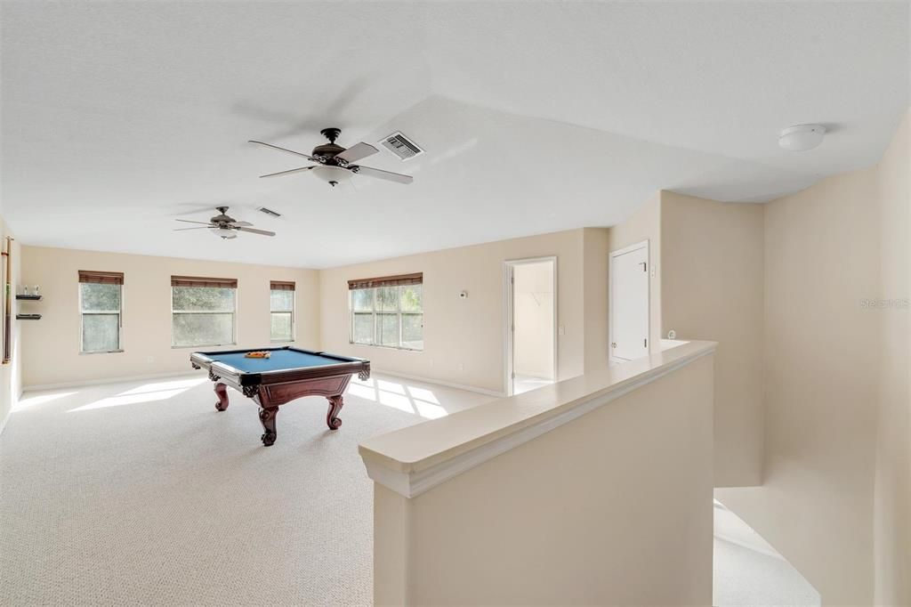 POOL TABLE, Cues, and Shelves Convey