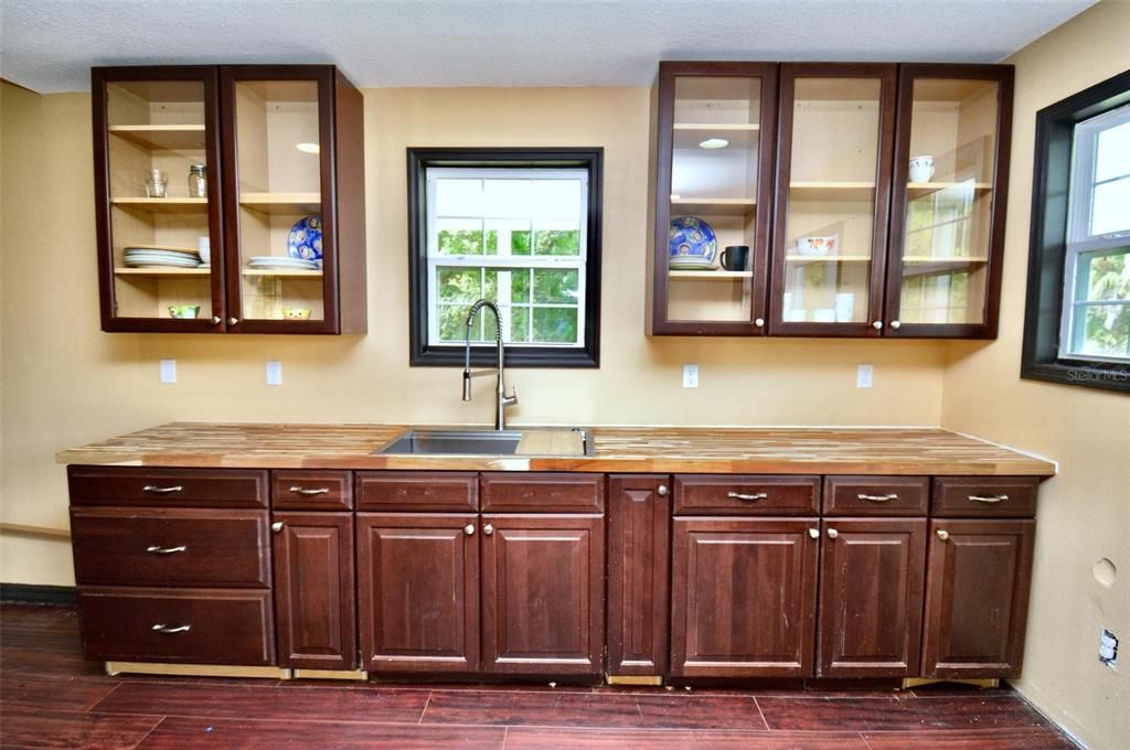 Kitchen needing appliances and your finished touches