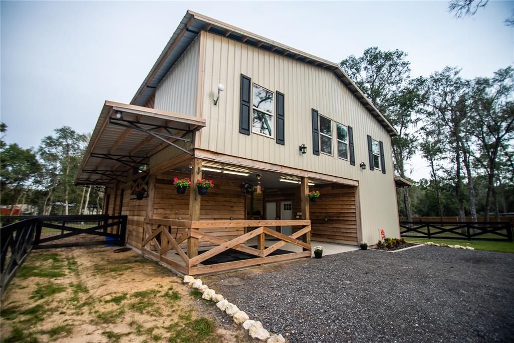 Beautiful Horse Barn