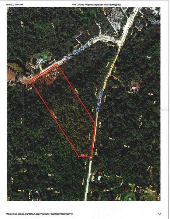 Recently Sold: $60,000 (6.89 acres)