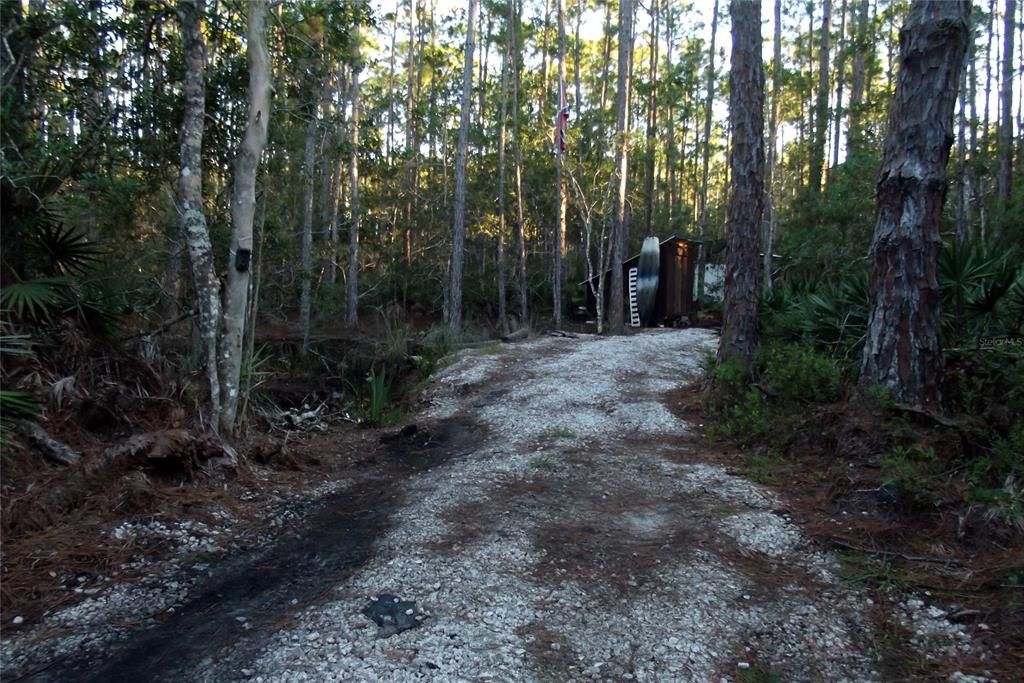 Driveway access to property