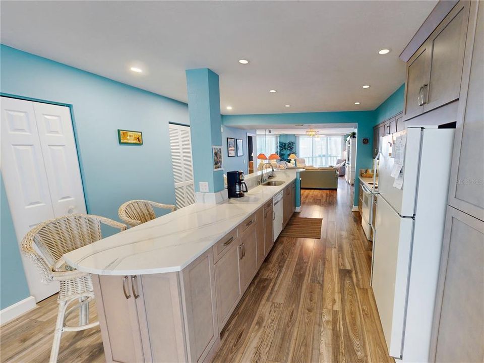 Beautiful kitchen  island