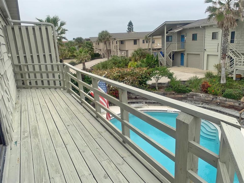 Master Bedroom Deck