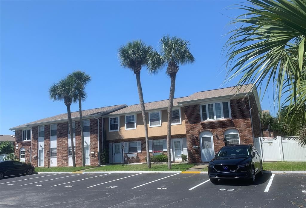 Exterior Photos and Entry Gate to B Building