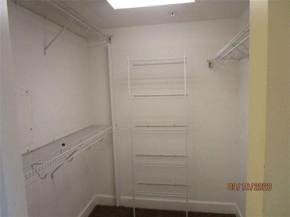 Walk in Master Closet