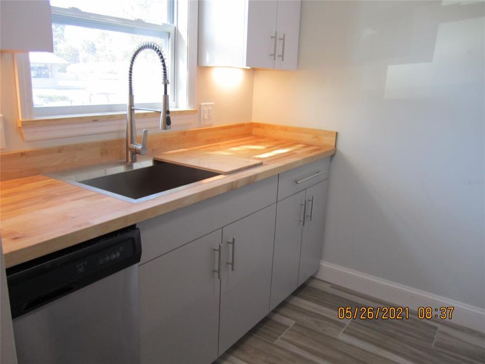 Kitchen sink area