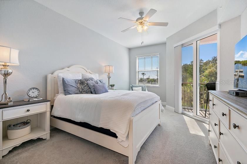 Master Bedroom with access to the balcony