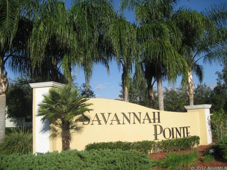 Savannah Pointe Entrance