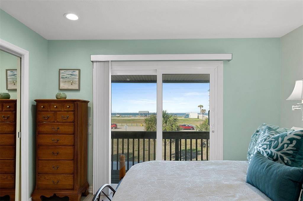 OCEAN VIEW MASTER SUITE ON SECOND FLOOR, AND WALK OUT TO YOUR BRAND NEW DECK!