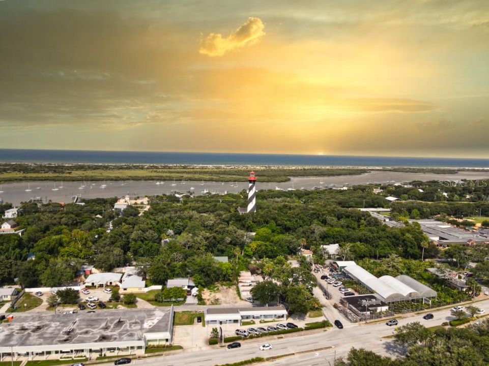Historic St Augustine has some of the most amazing Sunrises and sunsets in Florida along with showing this prime property location