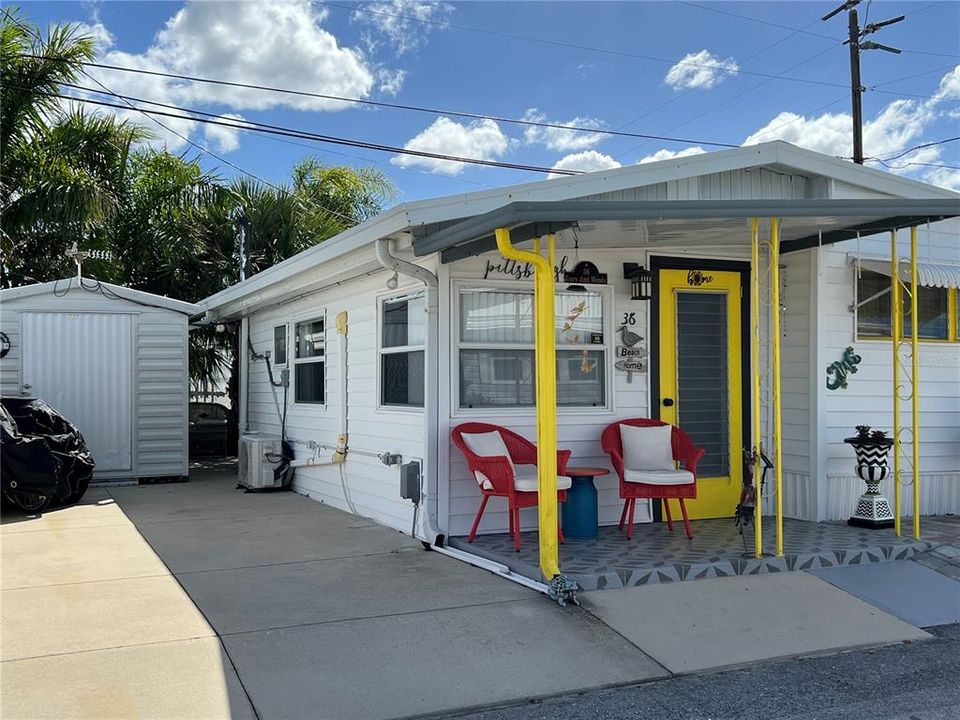 Large storage shed