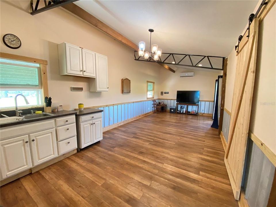 Kitchen in upstairs "lounge"