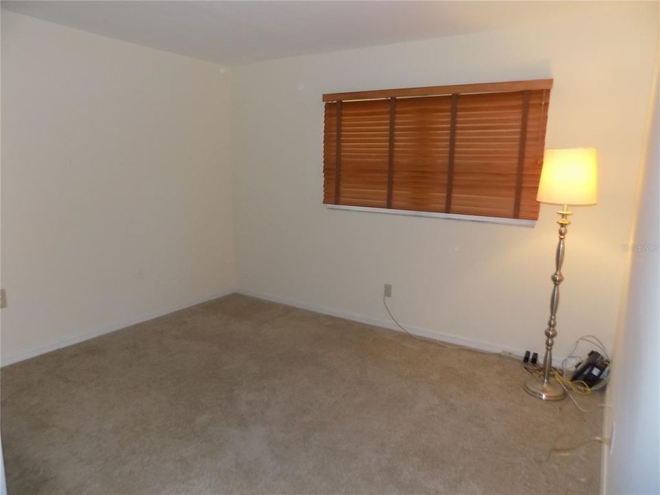 Master Bedroom has nice view of rear greenery.