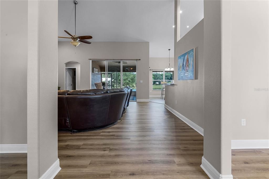 Waterview from your entryway.