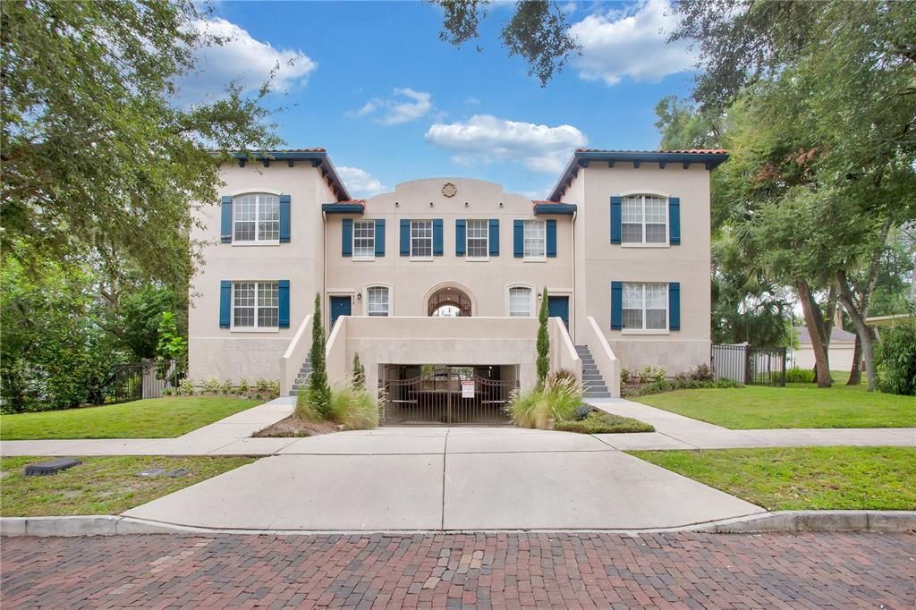 Secured garage entry