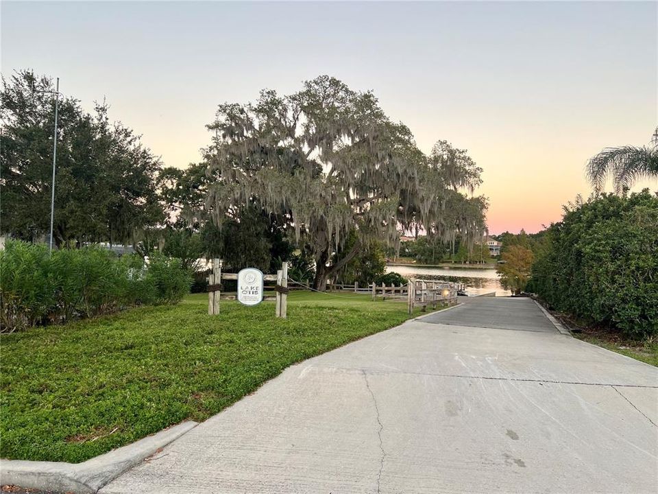 Lake Otis Boat Ramp, 1  Block East