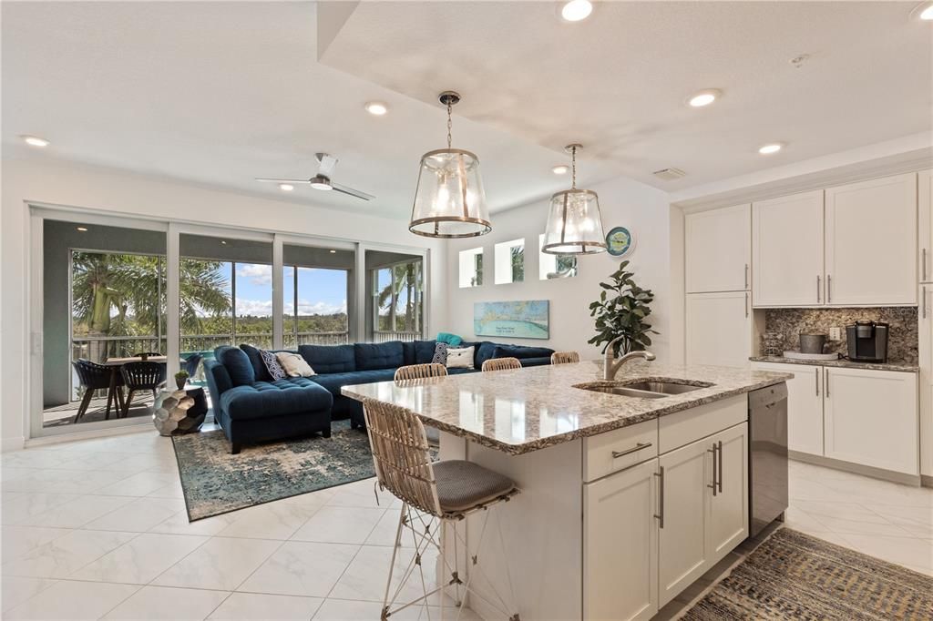 Kitchen and Great Room