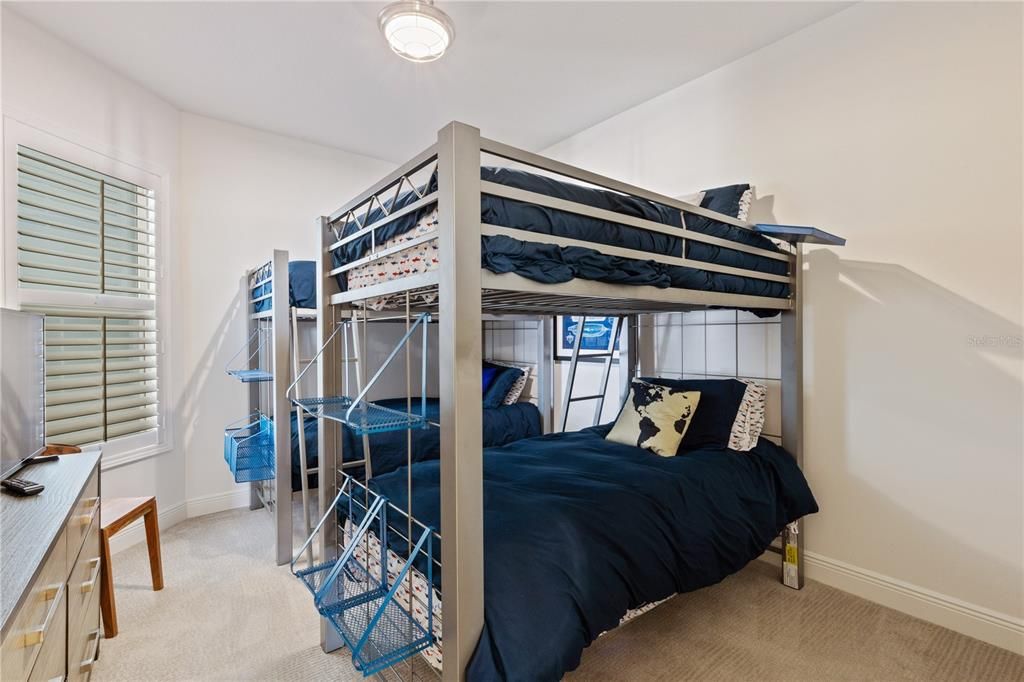 Bedroom Two with Two Bunkbeds